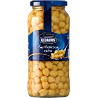 Los mejores  - Cidacos - Garbanzos Tarro - 570 g - [Pack de 6]
